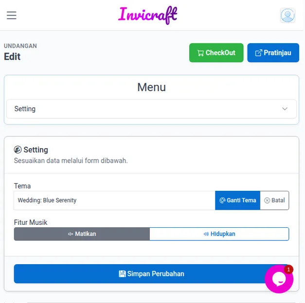 Cara Mudah dan Cepat Membuat Undangan Digital di invicraft.id: Panduan Lengkap Anti Ribet