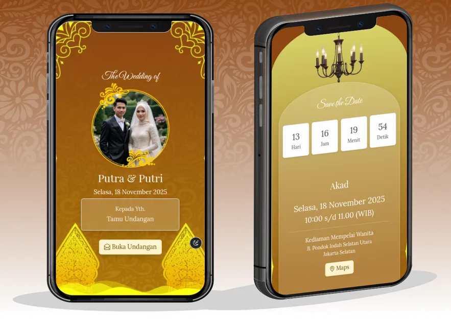 Cara Membuat Undangan Pernikahan Online Di HP, Tren Baru Di Akhir 2025