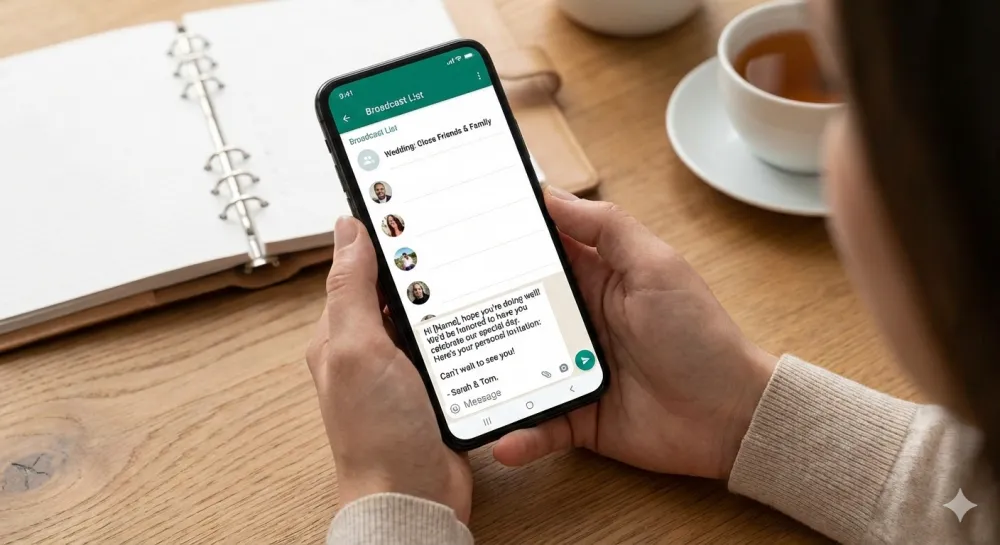 Trik Broadcast Undangan Pernikahan di WhatsApp Agar Terasa Personal dan Tidak Dianggap Spam
