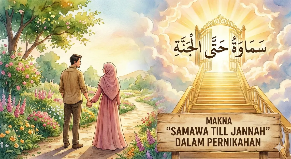 ✨ Till Jannah Artinya Apa? Makna Doa “Samawa Till Jannah” yang Paling Sering Dipakai di Pernikahan Muslim