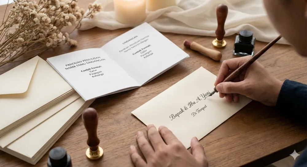 Cara Penulisan Nama Tamu Undangan: Panduan Lengkap & Contoh Formatnya