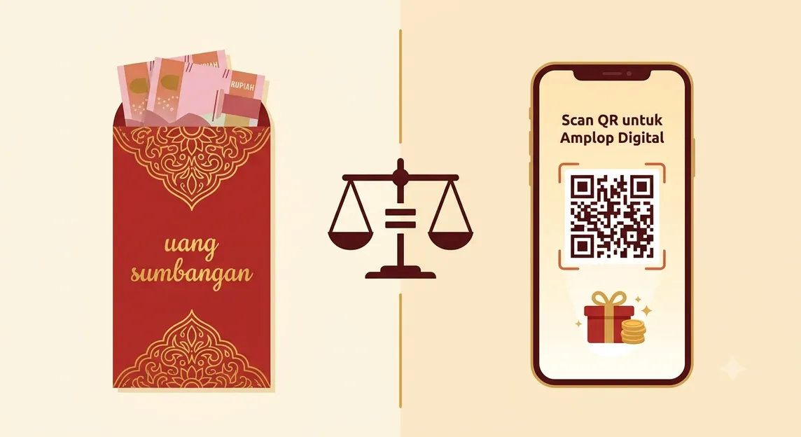 Amplop Digital vs Amplop Fisik: Mana yang Lebih Sopan di Era Undangan Online?