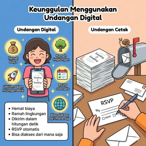 undangan Website digital Kirim Massal