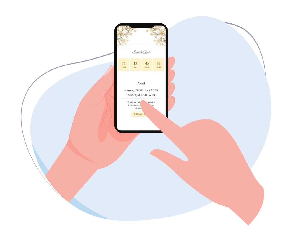 undangan website digital self-service