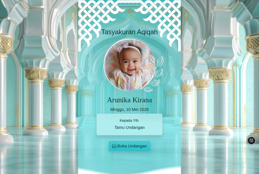 Tema Aqiqah IAzure Mosque