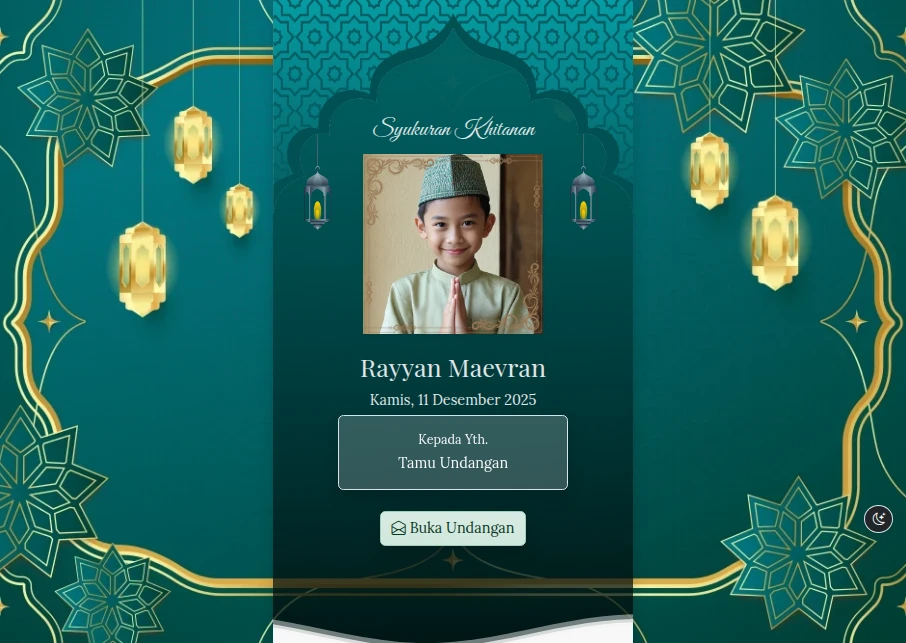 Tema Khitanan Tosca Mosque