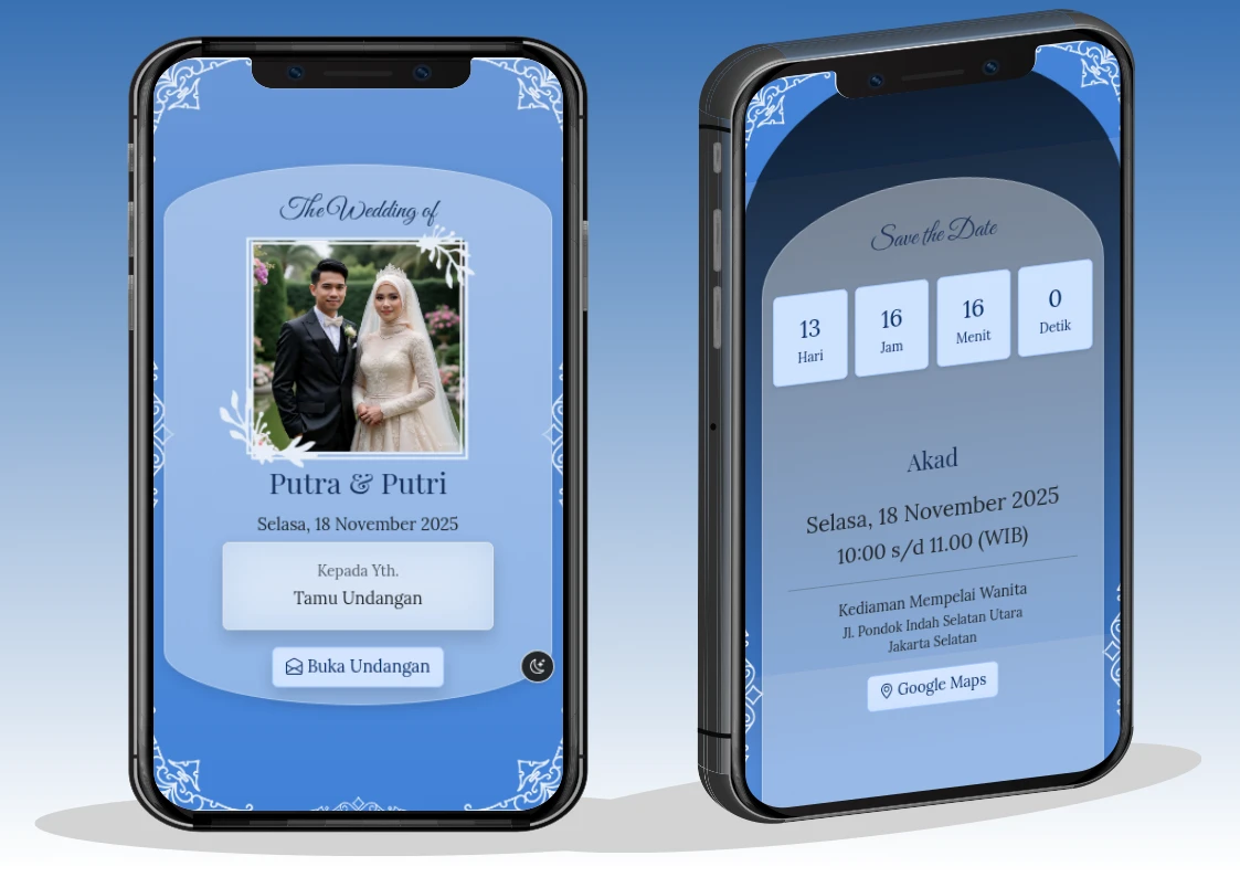 Wedding: Blue Serenity